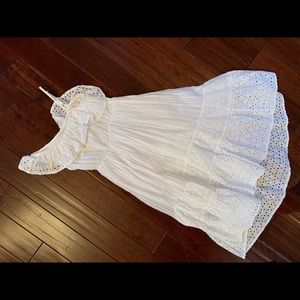 Sweet white sundress from Cat and Jack